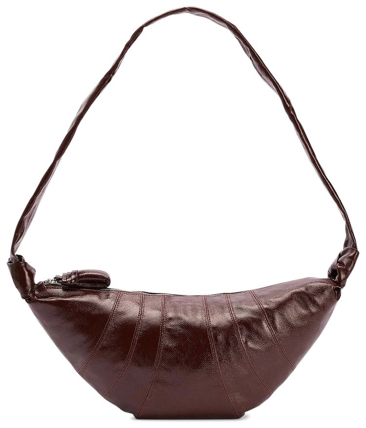 Lemaire Medium Croissant Bag Chocolate Fondant