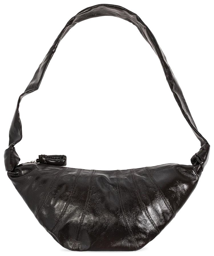 Lemaire Medium Croissant Bag Dark Tobacco