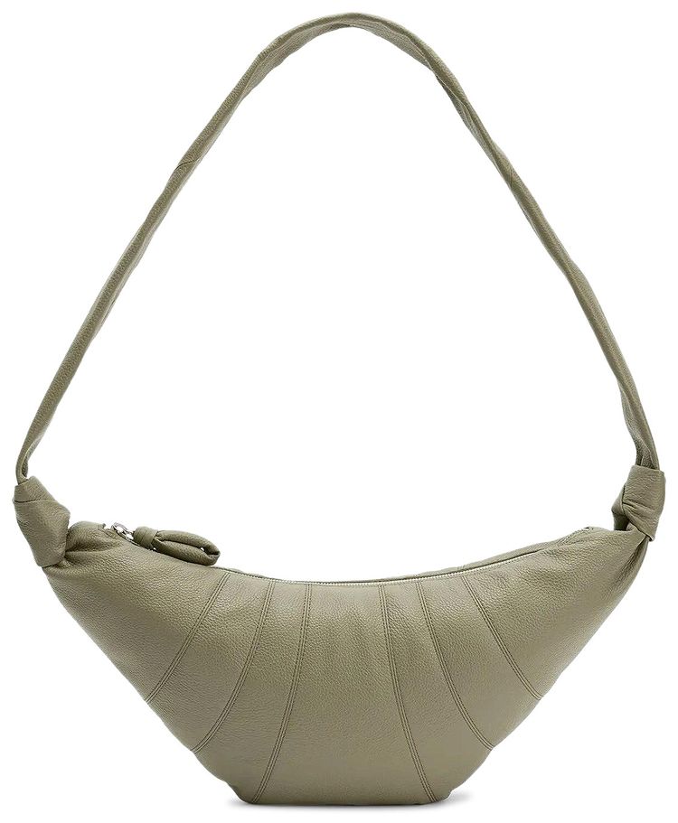 Lemaire Medium Croissant Bag Dusty Khaki