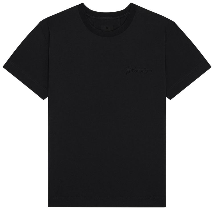 Givenchy Short Sleeve T Shirt Black