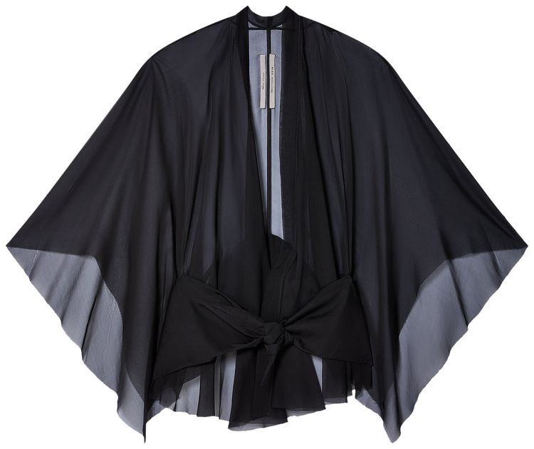 Rick Owens Half Moon Jacket Black