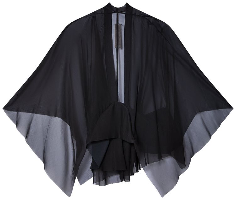 Rick Owens Half Moon Jacket Black