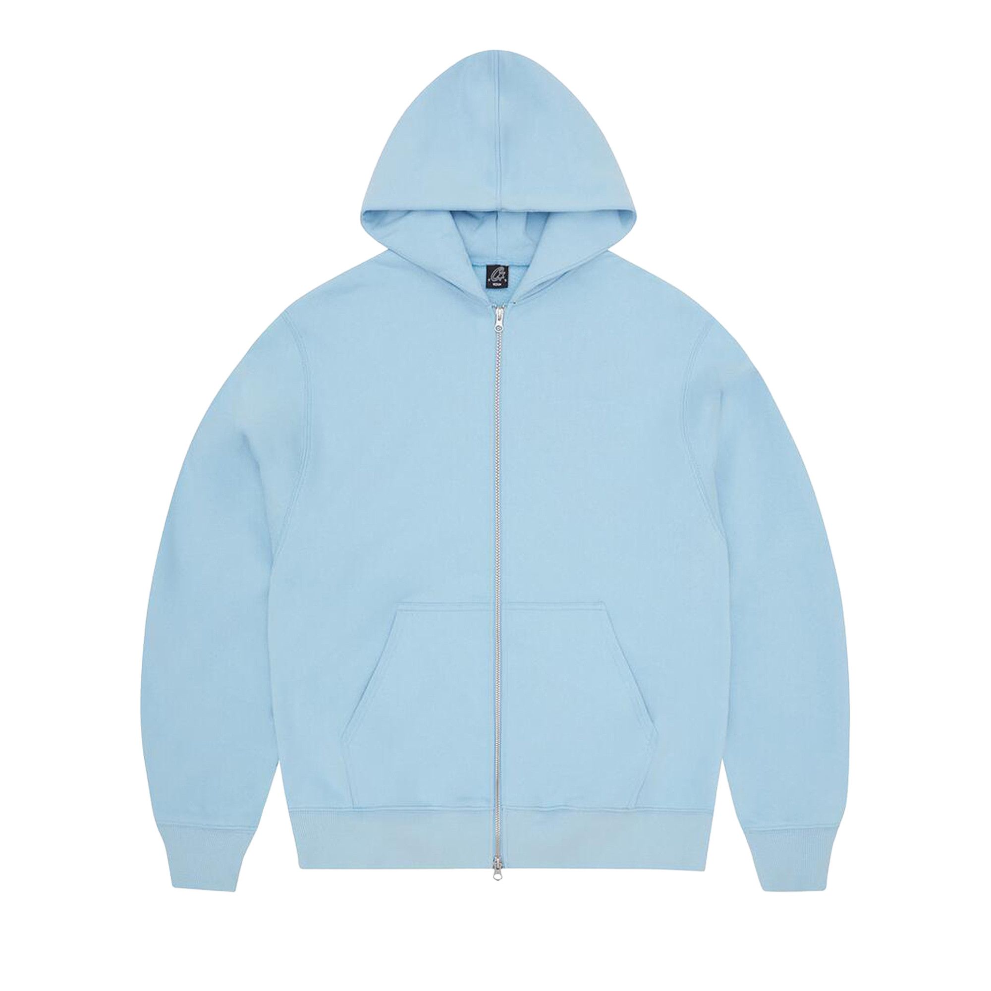 トップス JILTU baby frill hoodie baby blue Portia Knit Hoodie - Baby Blue – Babyboo Fashion