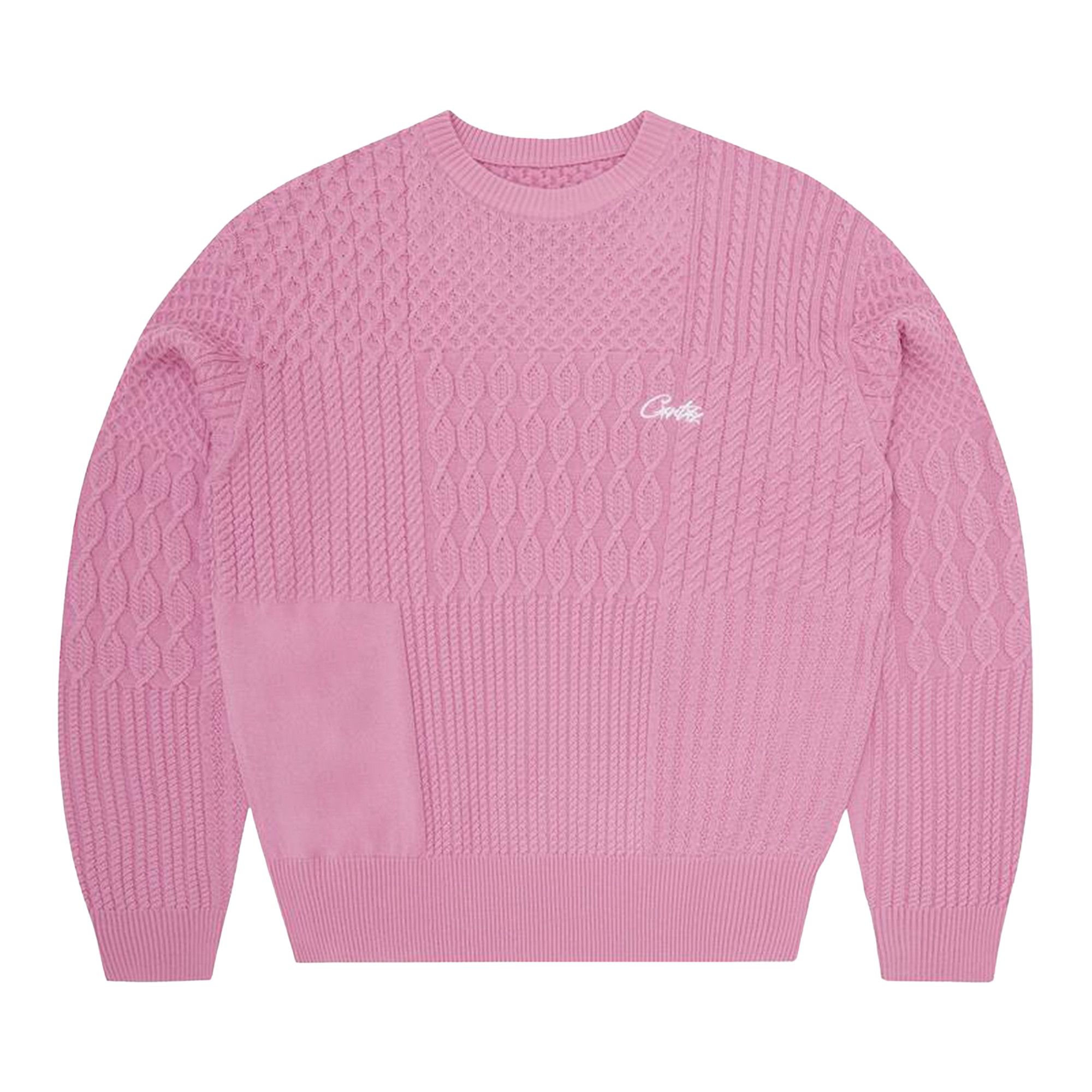 トップス corteiz mohair knit pink kamo Corteiz C Star Gradient Mohair Knit Sweater Pink Men's