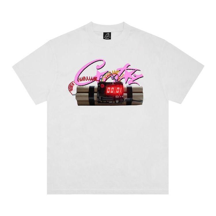 Corteiz No Time 4 Luv Tee White