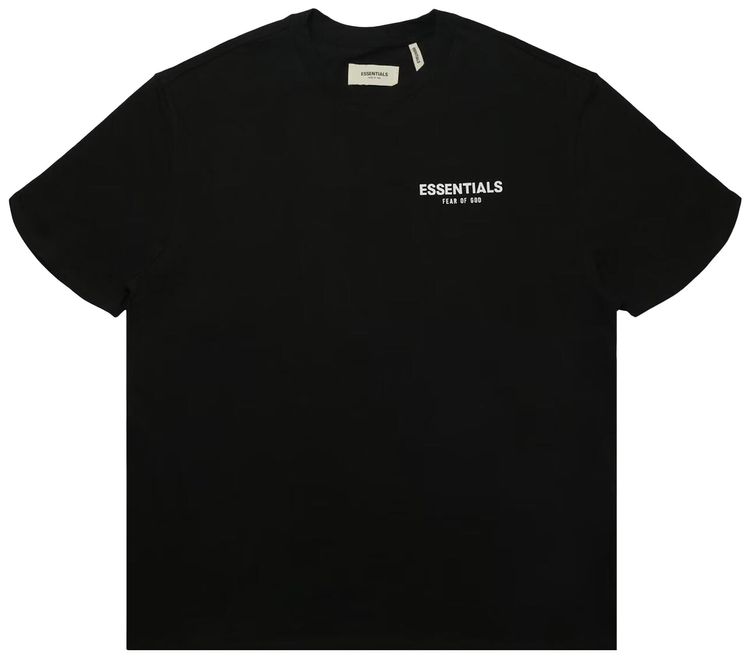 Fear of God Essentials Boxy Photo T Shirt Black