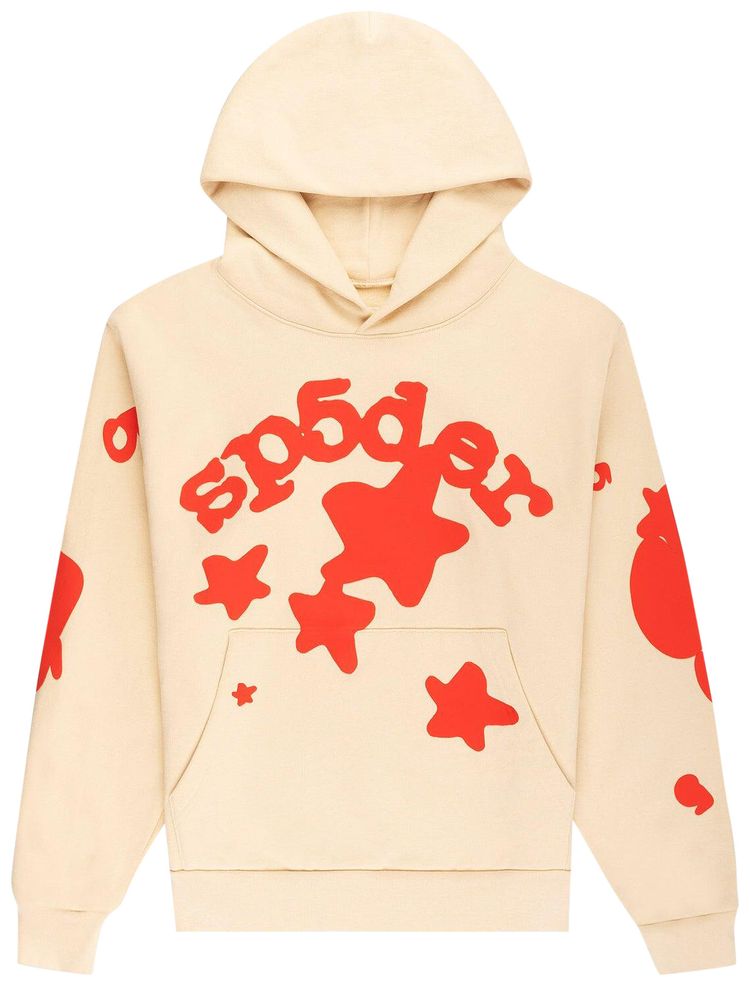Sp5der Beluga Hoodie Cream