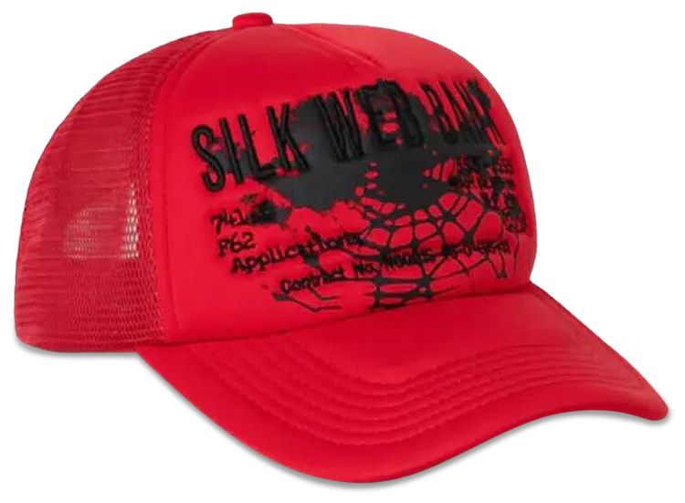 Sp5der x Young Thug Trucker Cap Red