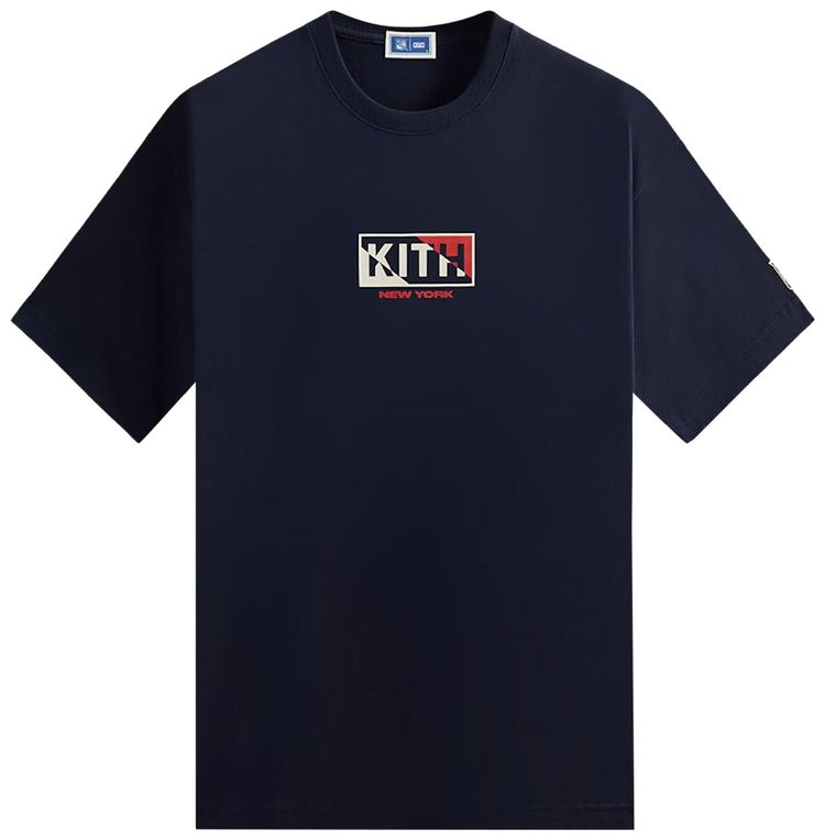 Kith for the New York Rangers Pennant Vintage Tee Nocturnal