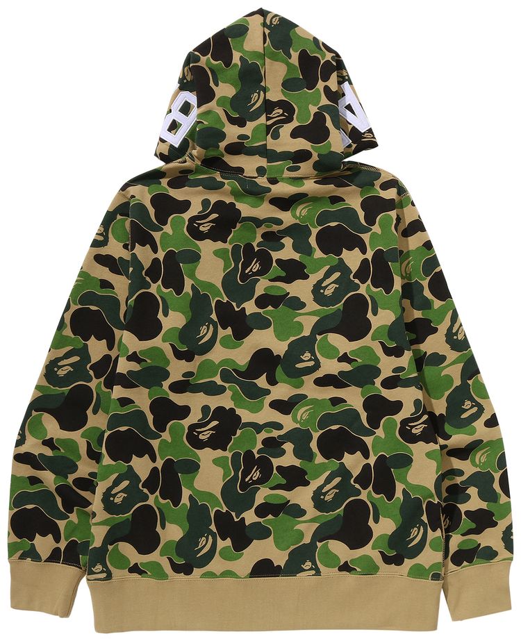 BAPE ABC Camo Pullover Hoodie Green