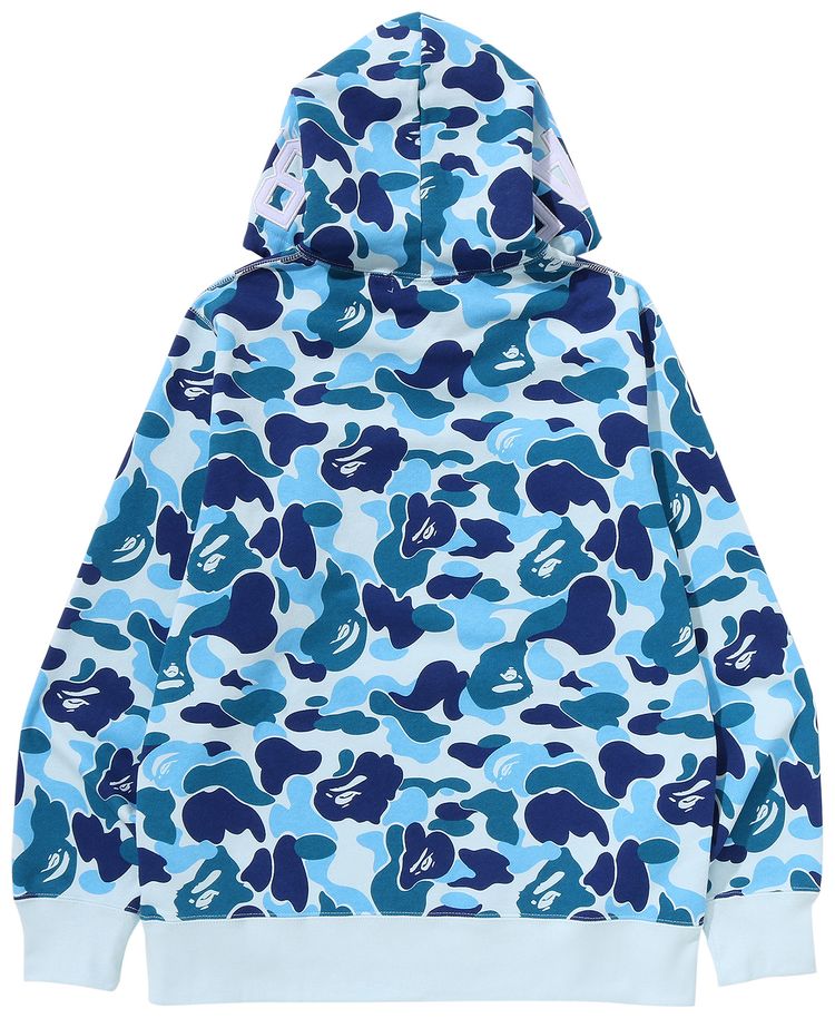 BAPE ABC Camo Pullover Hoodie Blue