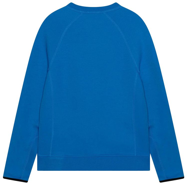 Buy Nike Sportswear Tech Fleece Crew #39 Light Photo Blue/Black #39 FB7916