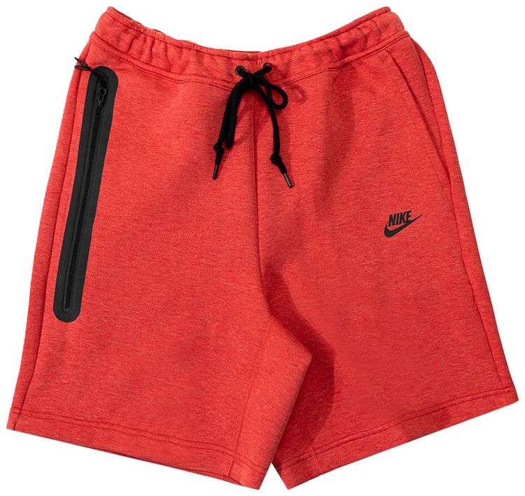 Nike Sportswear Tech Fleece Shorts Light University Red HeatherBlack