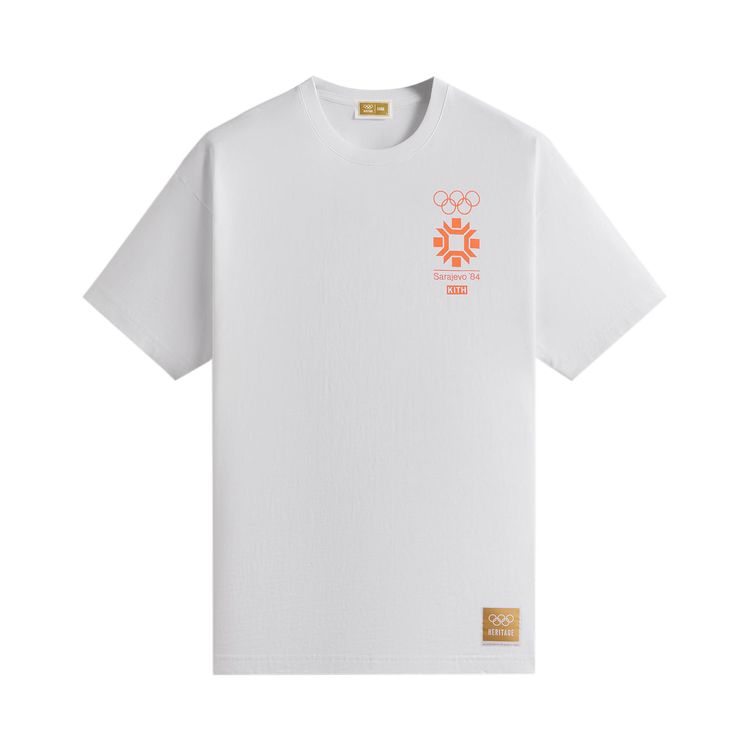 Kith For Olympics Heritage Sarajevo 1984 Vintage Tee White