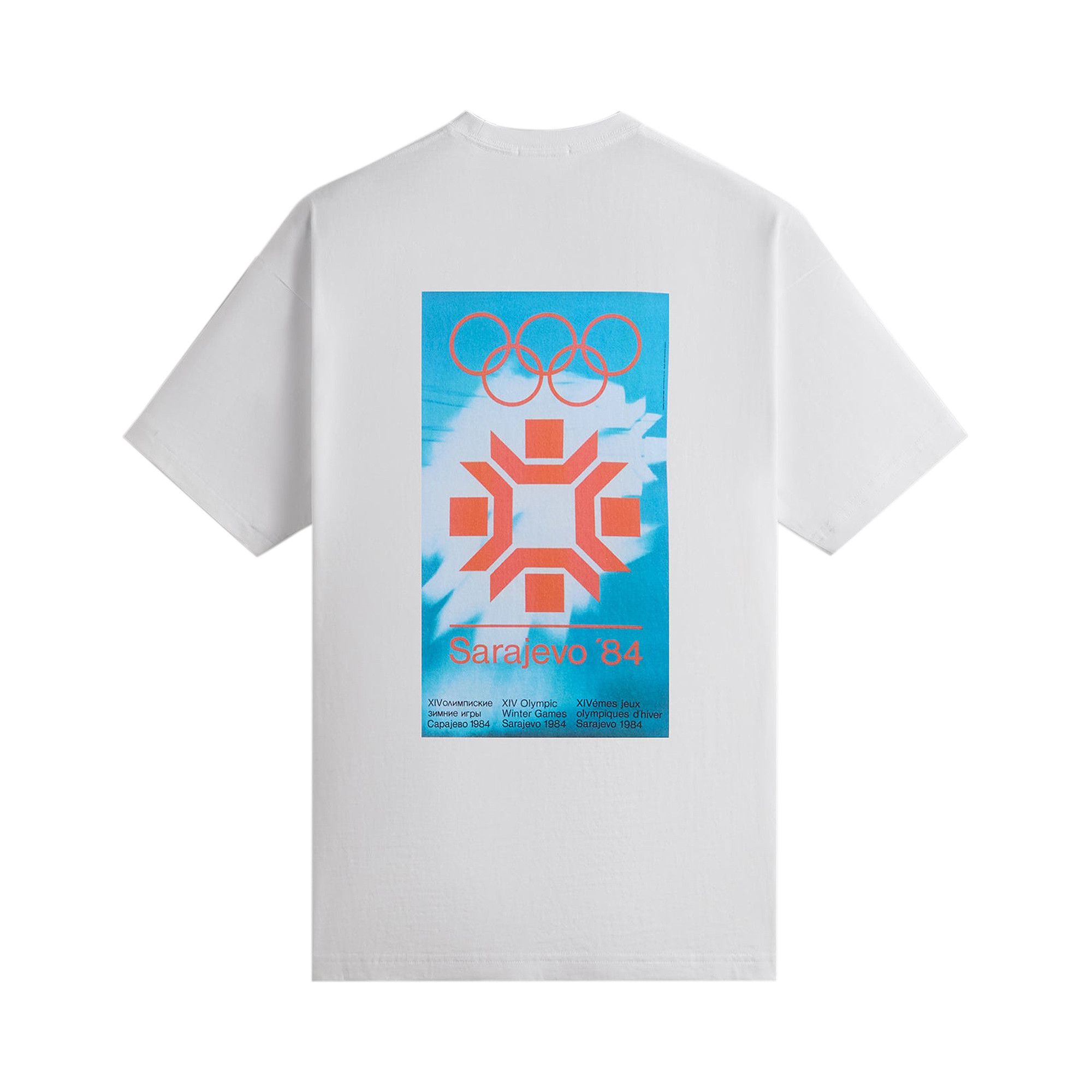 Buy Kith For Olympics Heritage Sarajevo 1984 Vintage Tee 'White