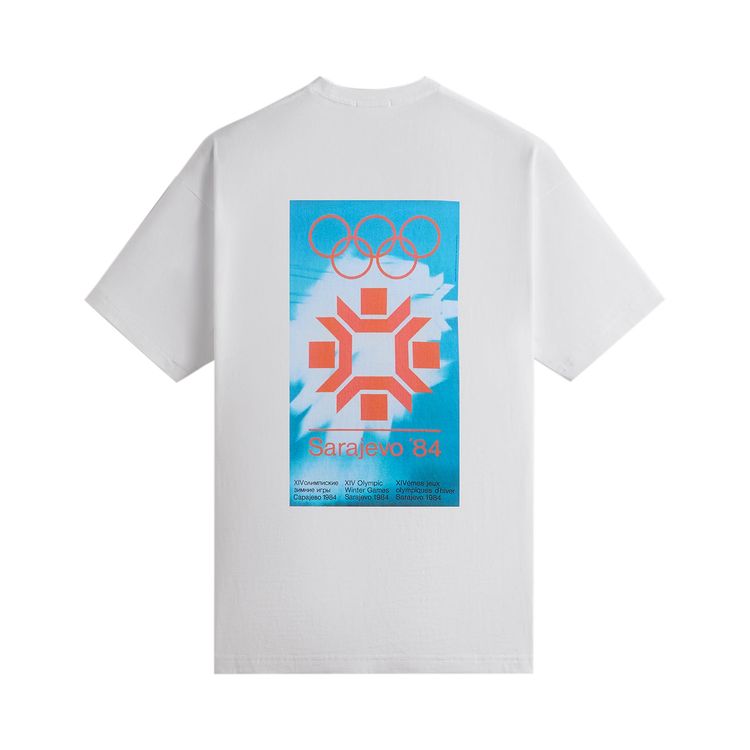 Kith For Olympics Heritage Sarajevo 1984 Vintage Tee White