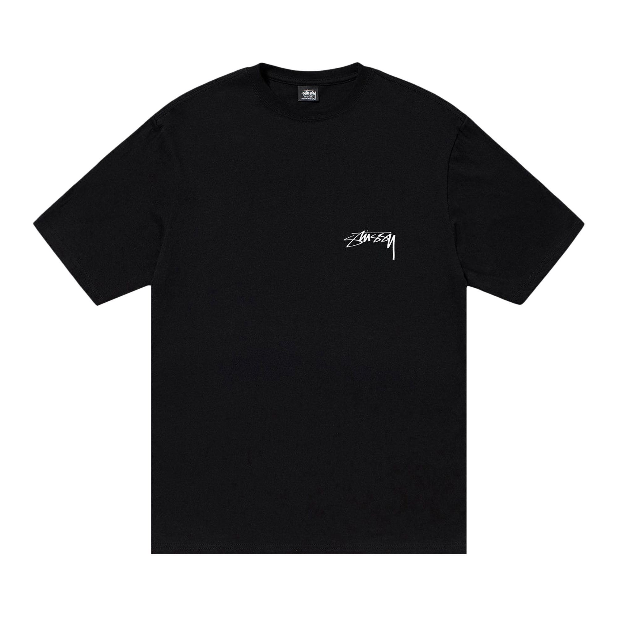 Buy Stussy Grid Tee 'Black' - 1905076 BLAC | GOAT