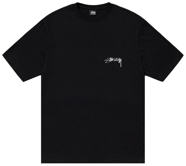 Stussy Grid Tee Black