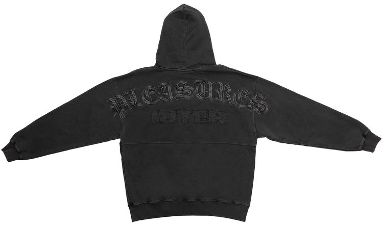 Pleasures Marco Hoodie Charcoal