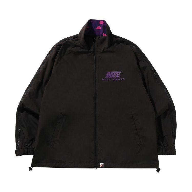 Buy BAPE Color Camo Deformation Relaxed Fit Track Jacket 'Black' - 1K80 ...