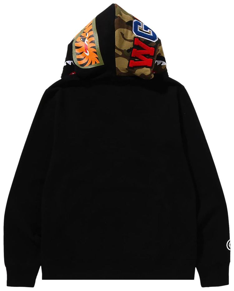 BAPE 1st Shark Full Zip Hoodie Black