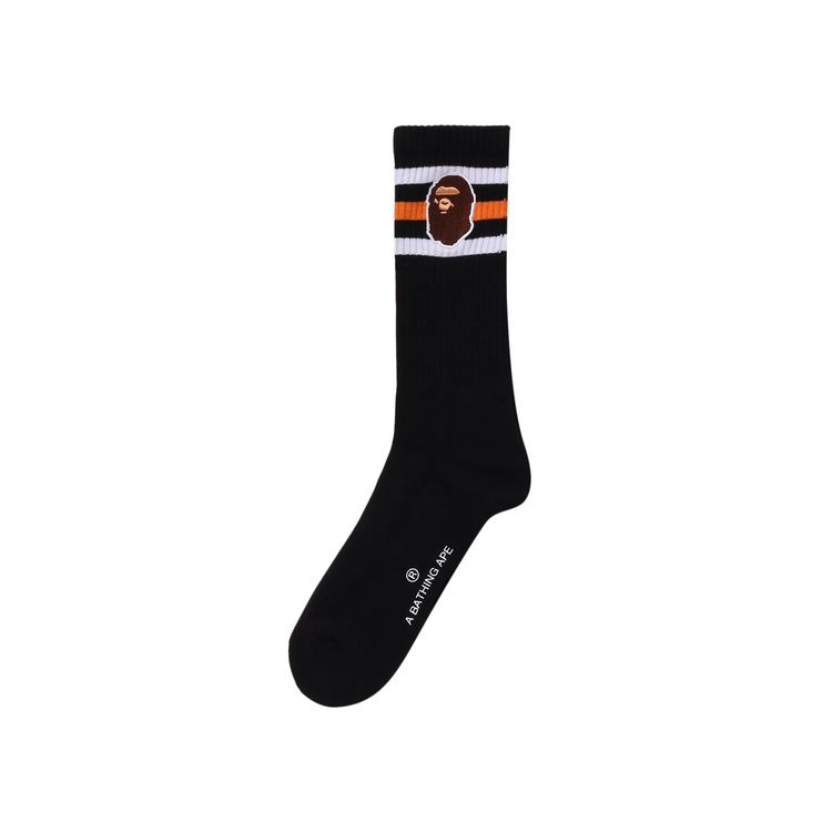 BAPE Ape Head Socks Black