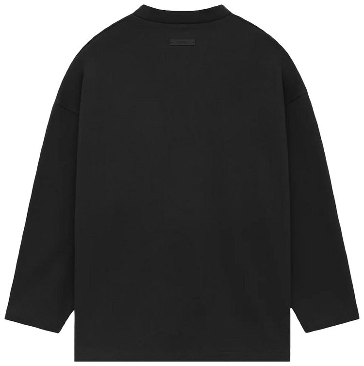 Fear of God Essentials Heavy Fleece Hockey Jersey Black