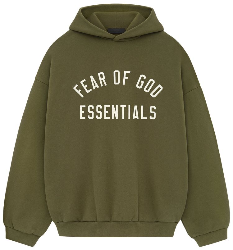 Fear of God Essentials Heavy Fleece Turtleneck Military