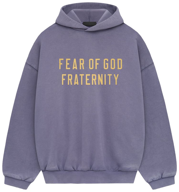 Fear of God Essentials Heavy Fleece Hoodie Lavender
