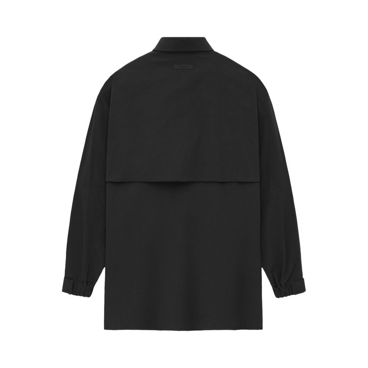Fear of God Essentials Military Nylon Overshirt Black