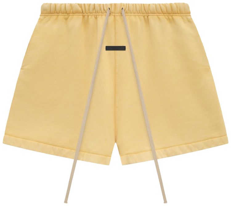 Fear of God Essentials Heavy Fleece Soccer Short Amber