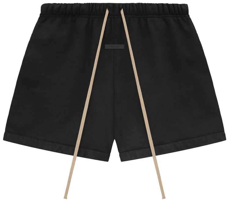 Fear of God Essentials Heavy Fleece Soccer Short Black