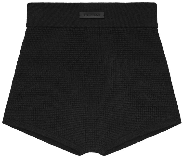 Fear of God Essentials Waffle Boy Short Black