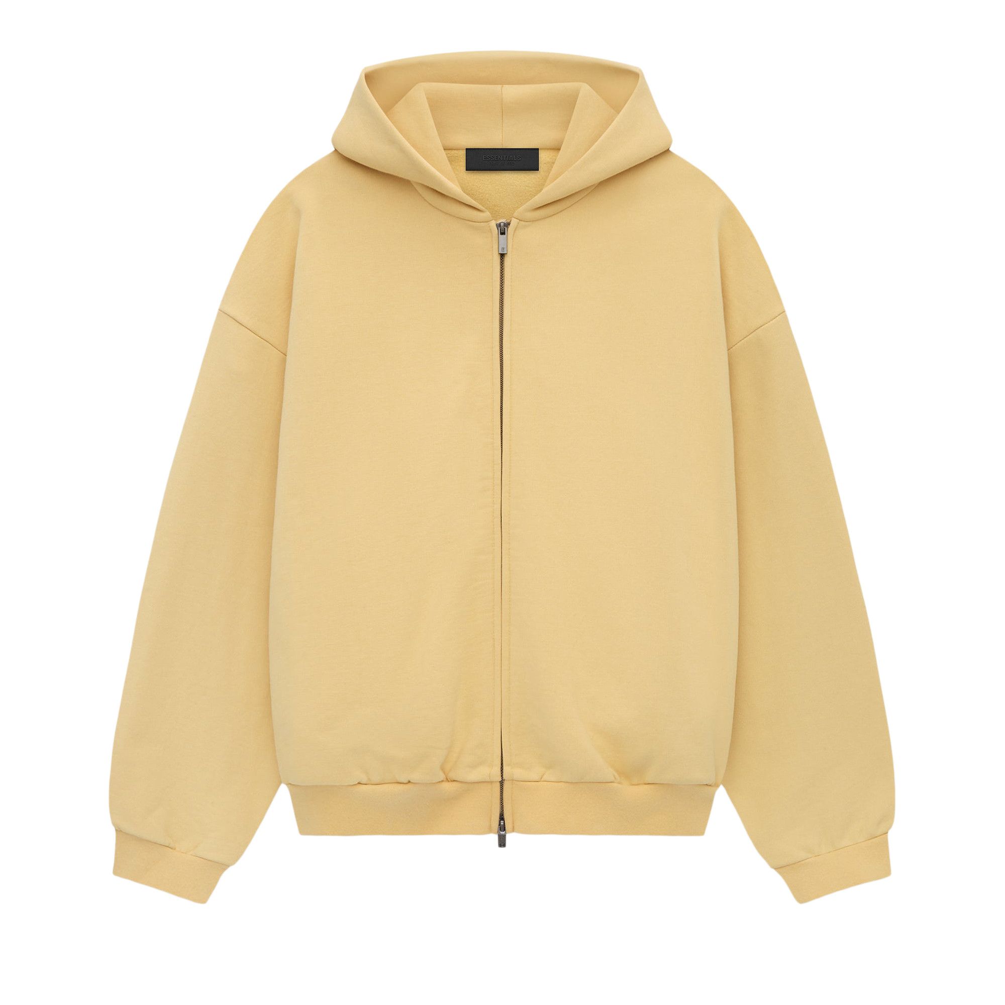 Buy Fear of God Essentials Heavy Fleece Full Zip Hoodie 'Amber