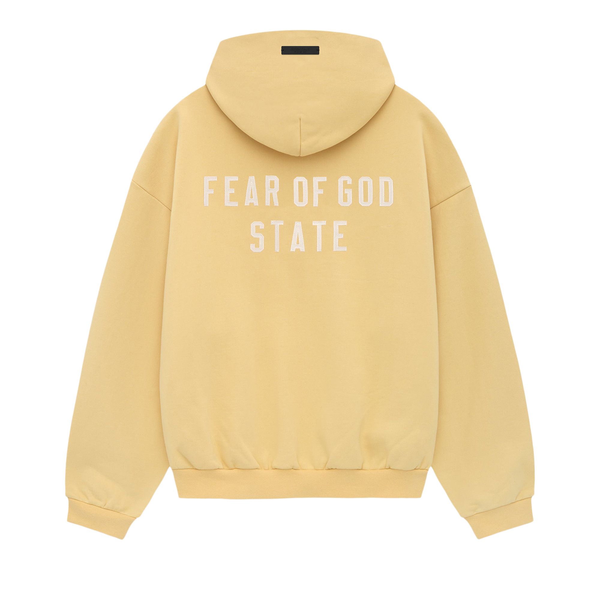 Buy Fear of God Essentials Heavy Fleece Full Zip Hoodie 'Amber