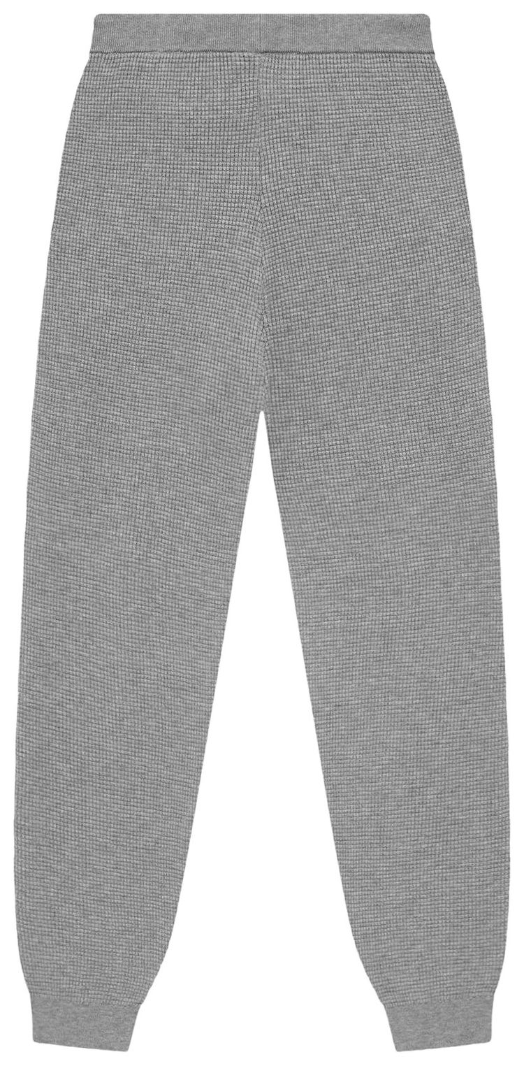 Fear of God Essentials Waffle Fitted Sweatpant Dark Heather