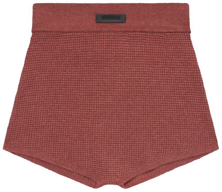 Fear of God Essentials Waffle Boy Short Crimson