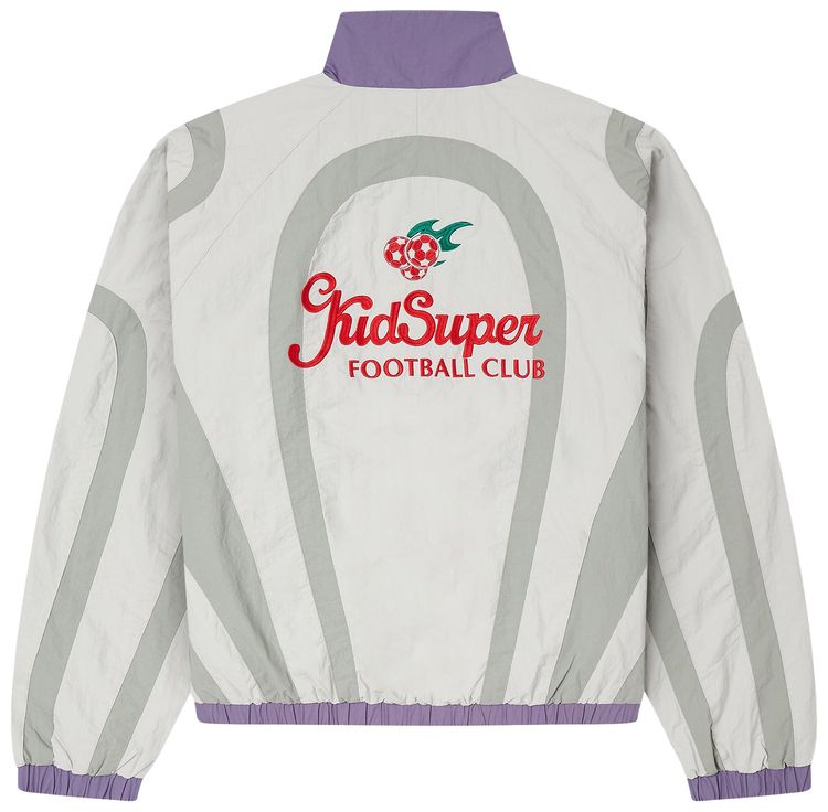 KidSuper x Ronaldinho Windbreaker Grey