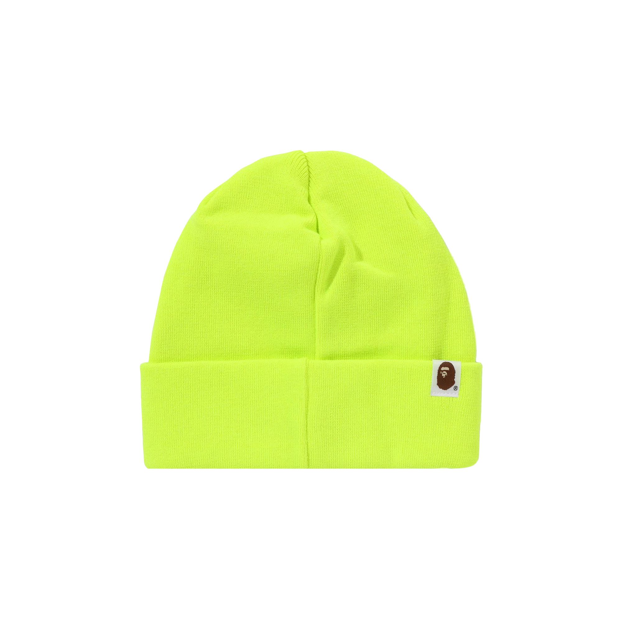 Buy BAPE One Point Ape Head Knit Cap 'Yellow' - 1L30 181 006