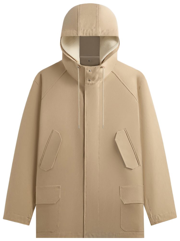 Kith 101 For Auralee Heavy Canvas Liner Coat White Pepper