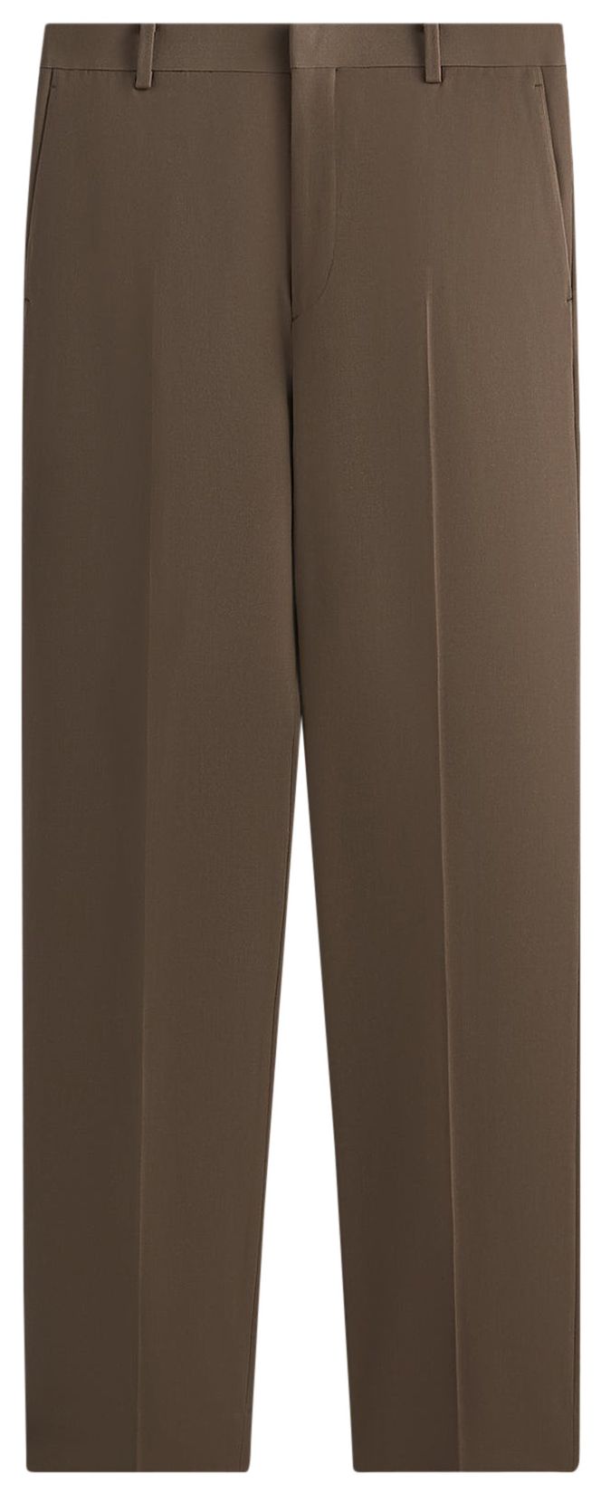 Kith 101 For Auralee Light Wool Max Gabardine Slacks Major Brown
