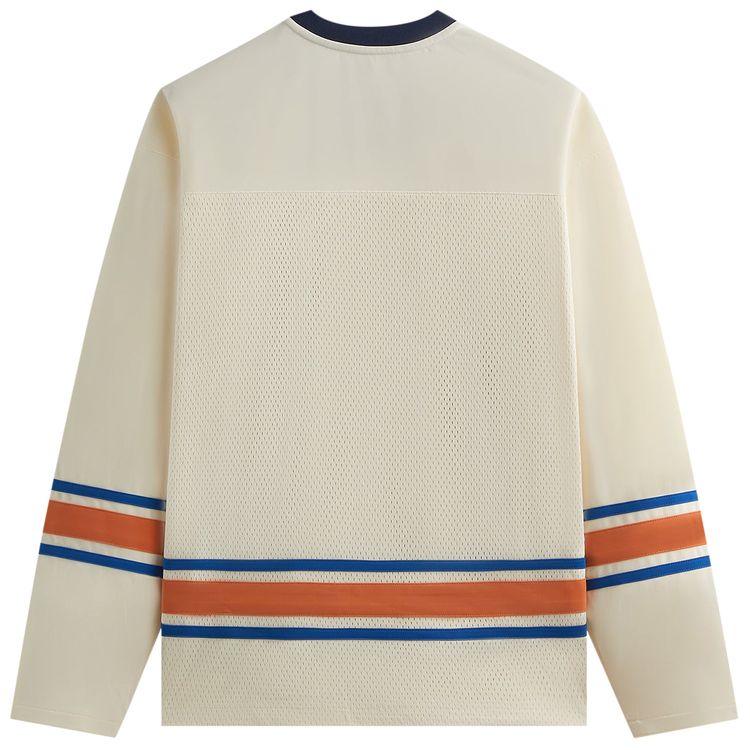 Kith NY to the World Unisphere Malik Long Sleeve Mesh Jersey Sandrift