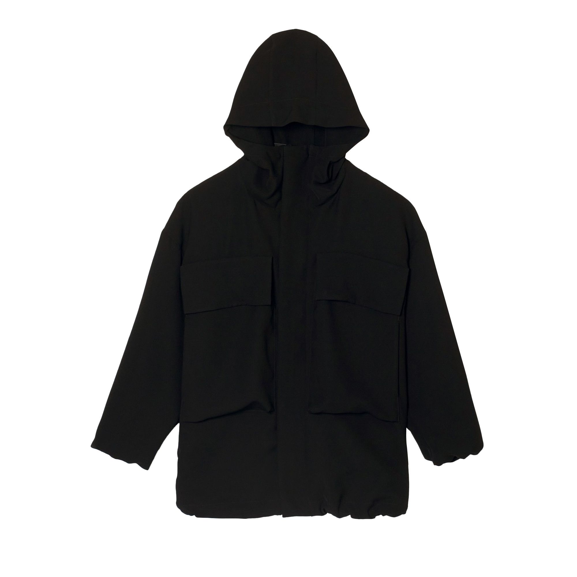 Buy N.Hoolywood Hooded Coat 'Black' - 2242 CO01 095 BLAC | GOAT IT