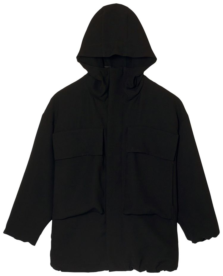 NHoolywood Hooded Coat Black