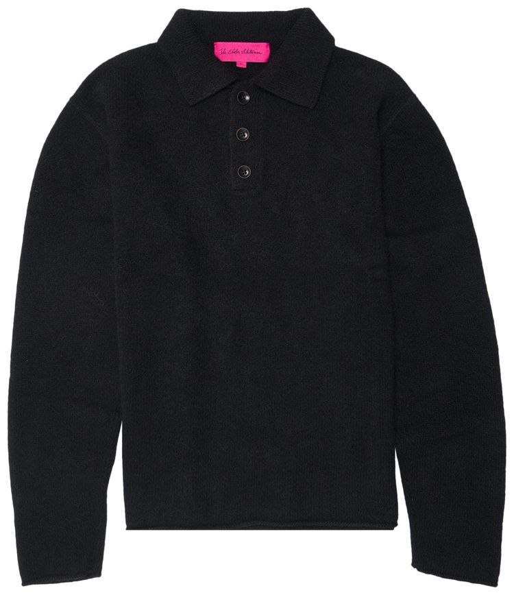 The Elder Statesman Heavy Rugby Black