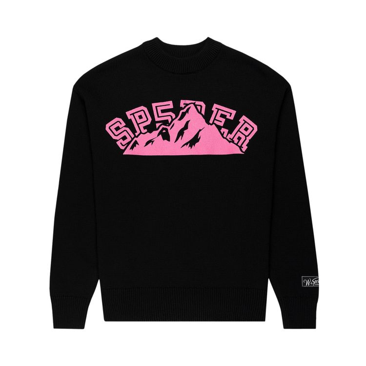Sp5der Mountain Valley Sweater Black