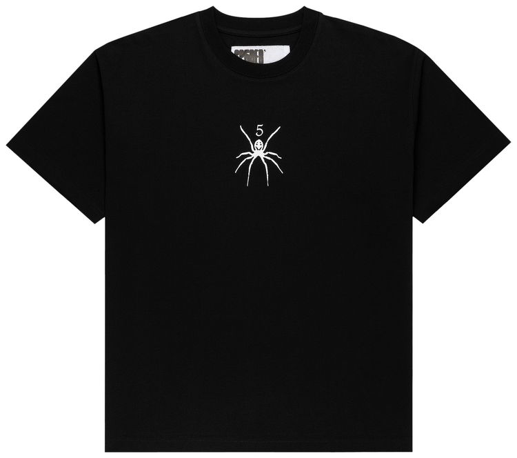 Sp5der TM Tee Black