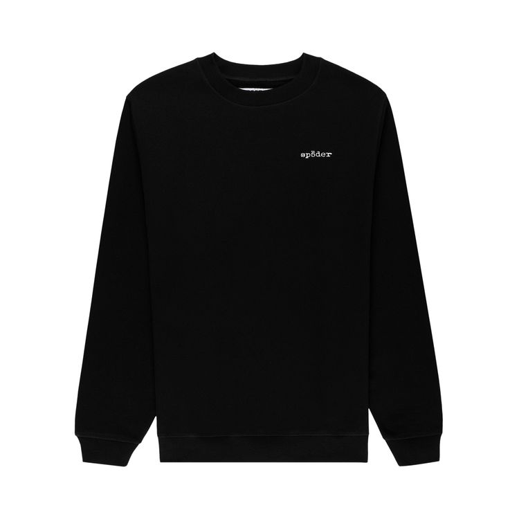 Sp5der Core Crewneck Black