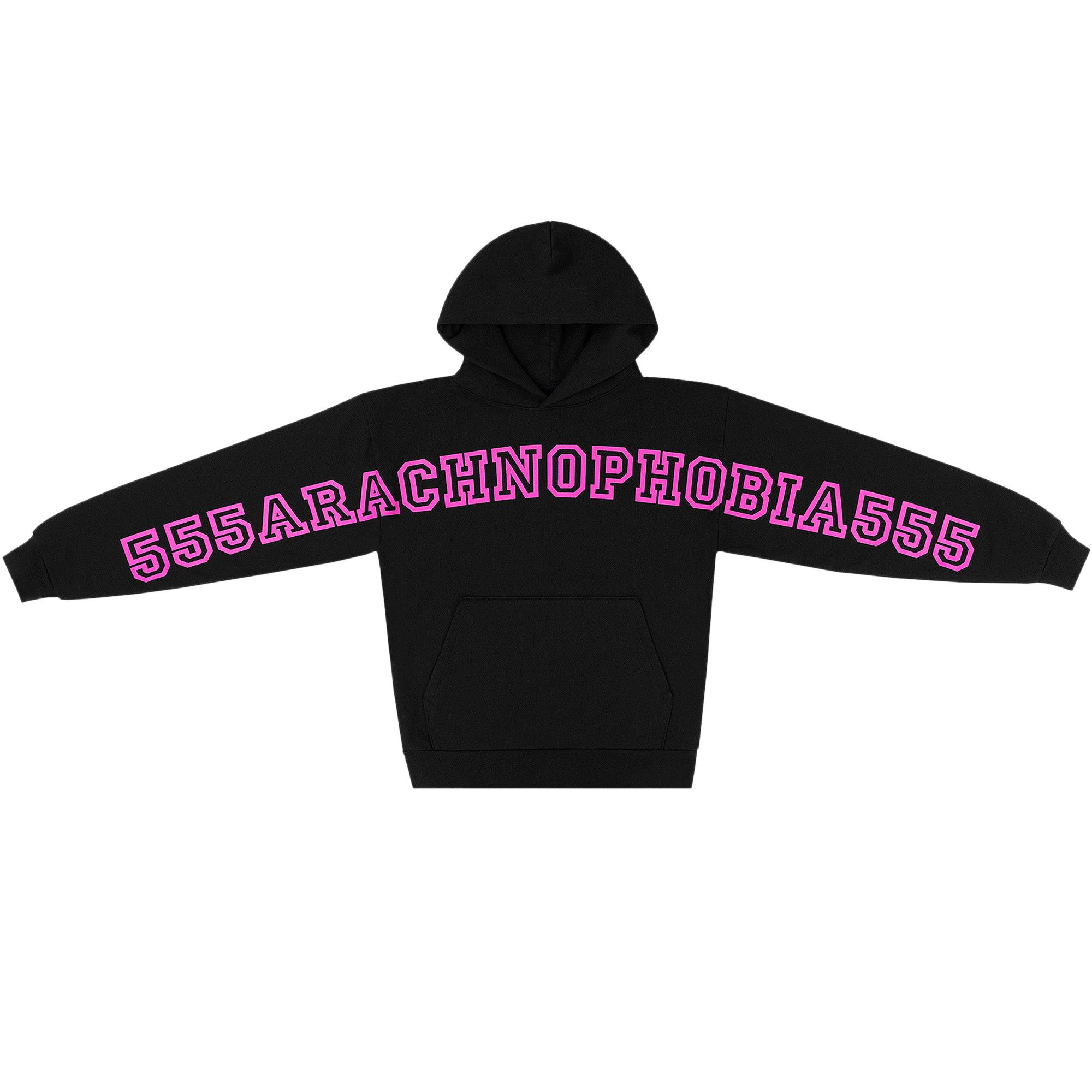 Buy Sp5der Arach Hoodie 'Black' - ST003SS25BLK | GOAT