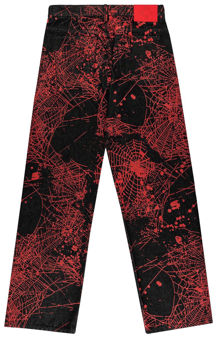 Sp5der V2 Web Denim Black